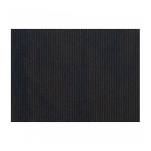 Подкладка сервировочная (плейсмет) рифленая, черная, 500 шт, бумага, Garcia de Pou