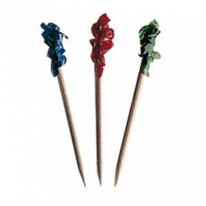 Пики «Цветные» 6,5 см, бамбук, 1000 шт, Garcia de PouИспания
