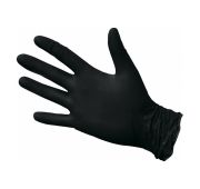 Перчатки нитриловые «NitriMax» вес 3,8 гр. (черные) размер S - 1 уп/100шт/50 пар
