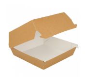Коробка для бургера 17,5*18*7,5 см,натуральный (1упаковка 50 шт) картон, Garcia de PouИспания