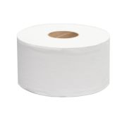 Туалетная бумага двухслойная, диаметр 17 см, лист 9,7*24 см, 12 шт по 150 м