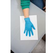 Перчатки нитриловые голубые, р-р S, 100 шт