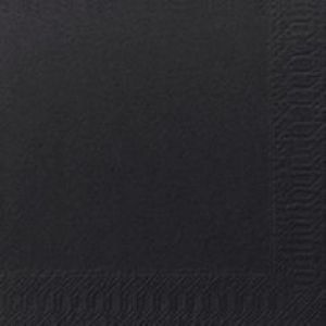 Салфетки двухслойные Duni, черные, 24*24 см, 300 шт