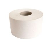Туалетная бумага однослойная, диаметр 17 см,12 шт по 200 м