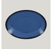 Блюдо овальное RAK Porcelain LEA Blue (синий цвет) 26 см