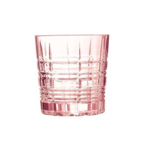 Стакан Олд Фэшн ОСЗ «Даллас» розовый 300 мл, d 85 мм, h 95 мм, стекло, Россия