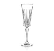 Бокал-флюте для шампанского RCR Style TimeLess 210 мл, хрустальное стекло, Италия