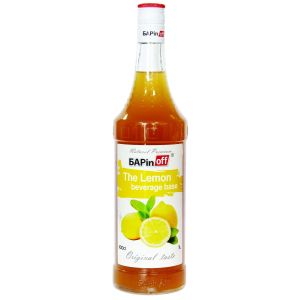 Основа для напитков «Лимонная», 1 л, стеклянная бутылка