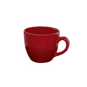 Чашка кофейная 90 мл фарфор цвет красный Seasons