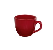 Чашка кофейная 90 мл фарфор цвет красный Seasons
