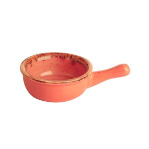 Соусник-сковорода d 6 см  фарфор цвет оранжевый Seasons