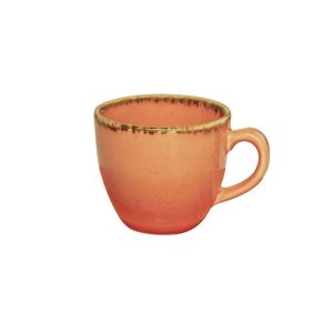Чашка кофейная 90 мл фарфор цвет оранжевый Seasons