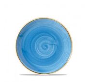Тарелка мелкая 16,5см, без борта, Stonecast, цвет Cornflower Blue