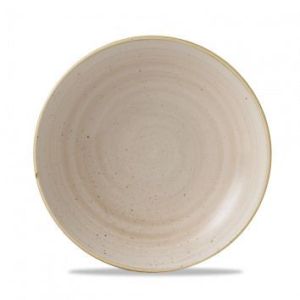 Тарелка глубокая 24,8см 1,13л, без борта, Stonecast, цвет Nutmeg Cream