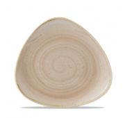 Тарелка мелкая треугольная 19,2 см, без борта, Stonecast, цвет Nutmeg Cream