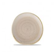 Тарелка мелкая «Волна» d18,6 см, без борта, Stonecast, цвет Nutmeg Cream