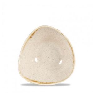 Салатник треугольный 0,26л d15,3см, без борта, Stonecast, цвет Nutmeg Cream
