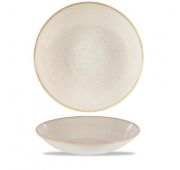 Тарелка глубокая 31см 2,4л, без борта, Stonecast, цвет Nutmeg Cream