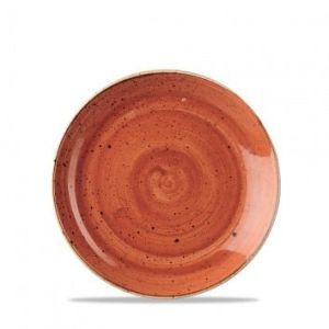 Тарелка мелкая 16,5см, без борта, Stonecast, цвет Spiced Orange