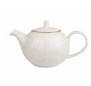 Крышка для чайника объемом 0,426л, Stonecast, цвет  Barley White Speckle