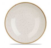 Тарелка глубокая 31см 2,4л, без борта, Stonecast, цвет Barley White