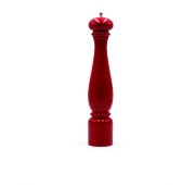 Мельница для перца h 42 см, бук лакированный, цвет красный, FIRENZE