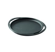 Frying / Grill Pan, Round, integral metal handles. Color:Black. Diameter(Ø)28cm.