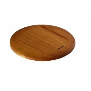 Iroko wood поднос с магнитами(Ø) 20cm.