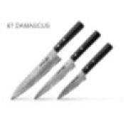 SD67-0220/K Набор ножей 3 в 1 «Samura 67» 98 мм, 150 мм, 208 мм, дамаск 67 слоев, ABS пластик