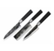 SP5-0220C/K Набор: 3 кухонных ножа «Samura SUPER 5» (23, 43, 95), гвоздичное масло, салфетка