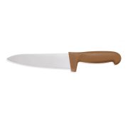 Нож поварской 18 см HACCP, цвет ручки - коричневый