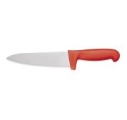 Нож поварской 25 см HACCP, цвет ручки - красный
