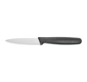 Нож для чистки овощей 8 см, цвет ручки - черный
