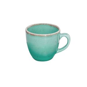 Чашка кофейная 90 мл фарфор цвет бирюзовый Seasons