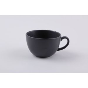 Чашка 340 мл фарфор цвет черный Seasons
