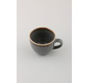 Чашка кофейная 90 мл фарфор цвет темно-серый Seasons