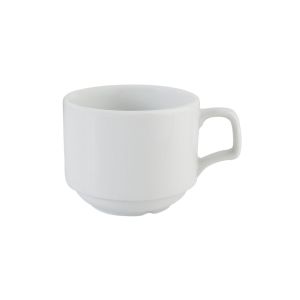 Чашка чайная, стопируемая, 200мл, Белый