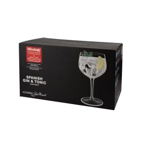 Набор бокалов для коктейлей Mixology Spanish Gin&Tonic 800 мл, хрустальное стекло, 6 шт.