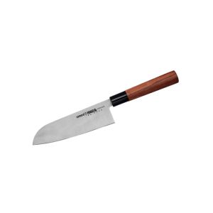SO-0194/K Нож кухонный «Samura OKINAWA» Сантоку 175 мм, AUS-8, палисандр