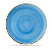 Тарелка мелкая 28,8см, без борта, Stonecast, цвет Cornflower Blue