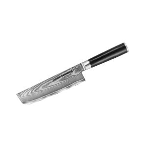 SD-0043/K Нож кухонный «Samura DAMASCUS» накири 167 мм, G-10, дамаск 67 слоев