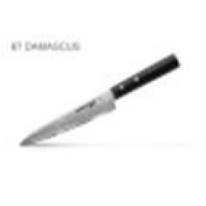 SD67-0023/K Нож кухонный «Samura 67» универсальный 150 мм, дамаск 67 слоев, ABS пластик