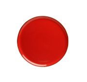Тарелка для пиццы 28 см фарфор цвет красный Seasons