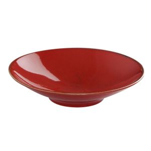 Чаша для салата 26 см фарфор цвет красный Seasons