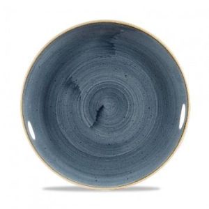 Тарелка мелкая 21,7 см, без борта, Stonecast, цвет Blueberry