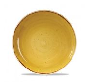Тарелка глубокая 24,8см 1,13л, без борта, Stonecast, цвет Mustard Seed Yellow