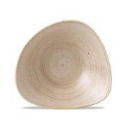 Салатник треугольный 0,60л d23,5см, без борта, Stonecast, цвет Nutmeg Cream