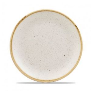 Тарелка мелкая 21,7см, без борта, Stonecast, цвет Barley White Speckle