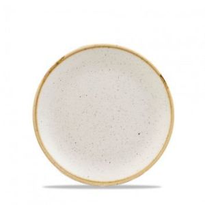Тарелка мелкая 16,5см, без борта, Stonecast, цвет Barley White Speckle