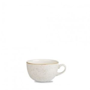 Чашка Cappuccino 340мл Stonecast, цвет Barley White Speckle